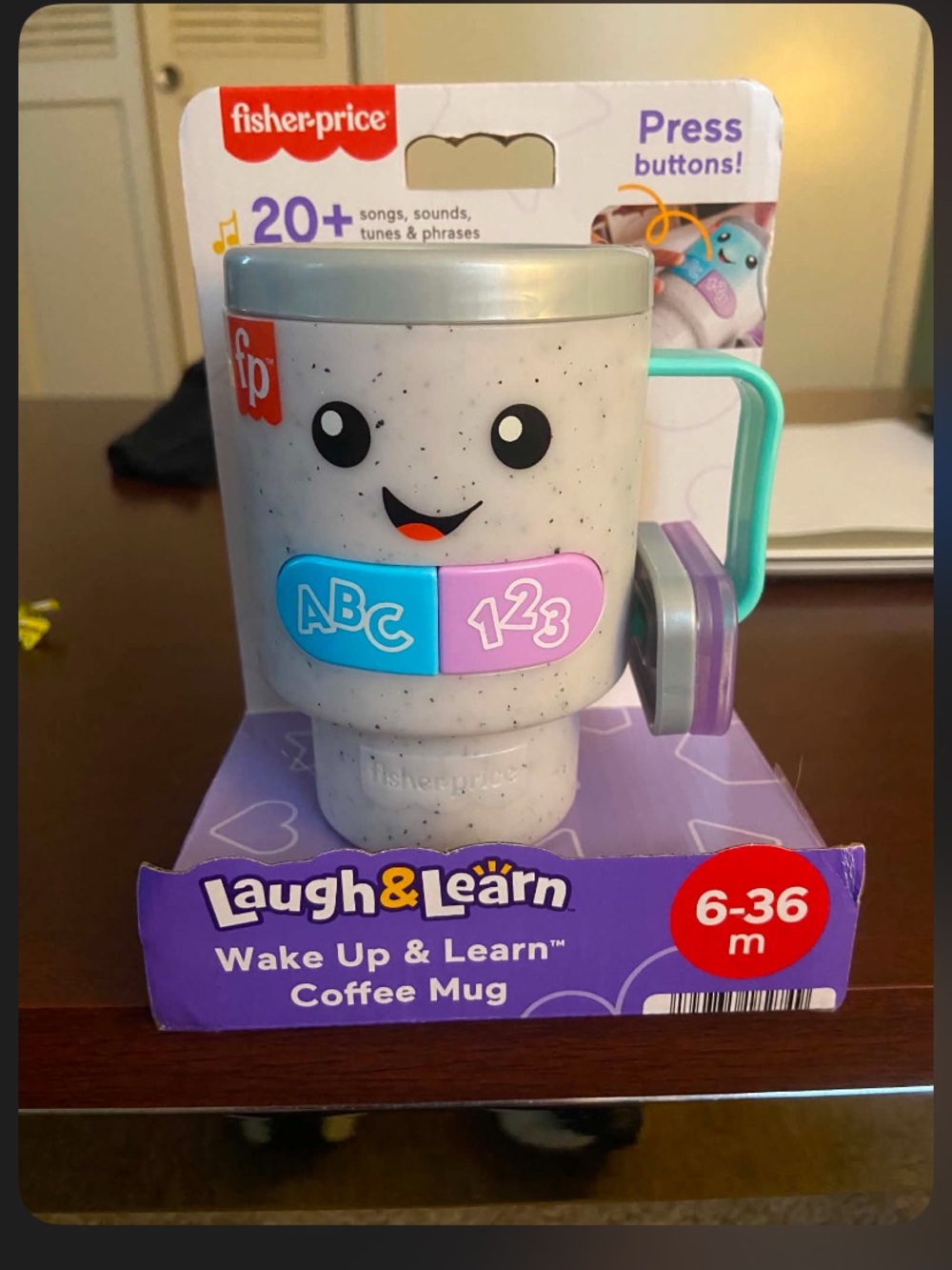 Laugh&Learn Wake Up & Learn Coffee MUG